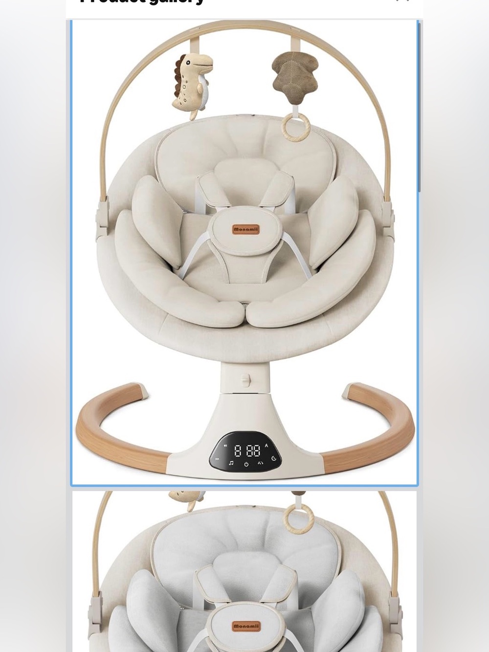 Baby swing